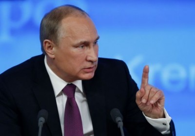 Russian President Vladimir Putin warns Azerbaijan to stop war with Armenia