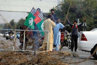 अलगाववादी संगठन JKLF के नेतृत्व में पाकिस्तानी लोगों ने निकाला मार्च, भारत के खिलाफ लगाए नारे