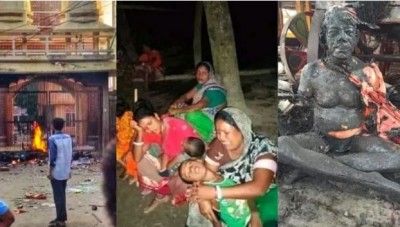 बांग्लादेश के हिन्दुओं का क्या कसूर ? विगत 9 सालों में 3600 बार कट्टरपंथी कर चुके हमला