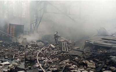 रूस की विस्फोटक बनाने वाली फैक्ट्री में भड़की आग, अब तक 16 लोगों की मौत