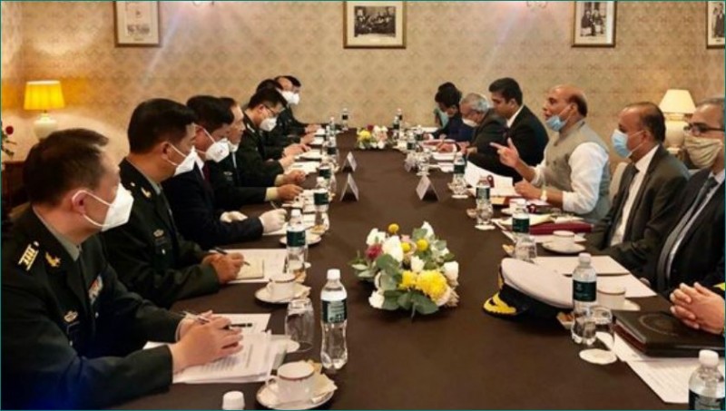 Chinese Defense Minister holds talks with Rajnath Singh for 2.20 hours
