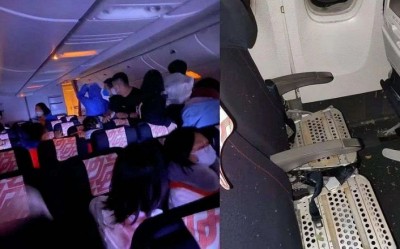 Flight emergency landing in Beijing after fire in plane