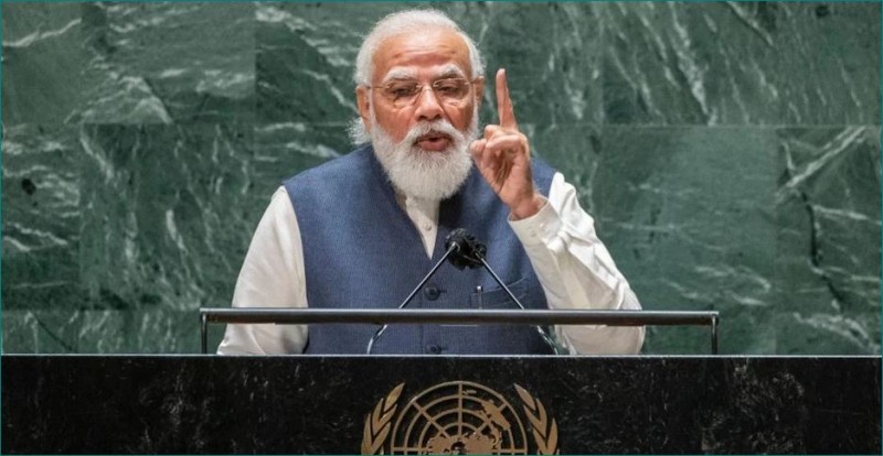PM Modi's address in UNGA hits out at Afghan to PAK