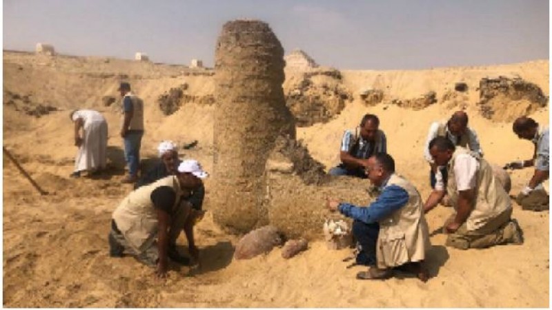 'Paneer' kept in pots for 2600 years found during excavation at Sakkara cemetery