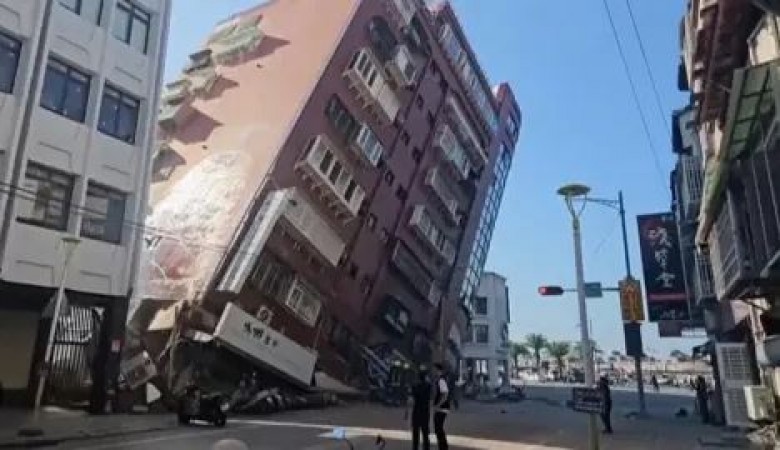 भूकंप के जोरदार झटकों से डोला ताइवान...4 की मौत कई घायल