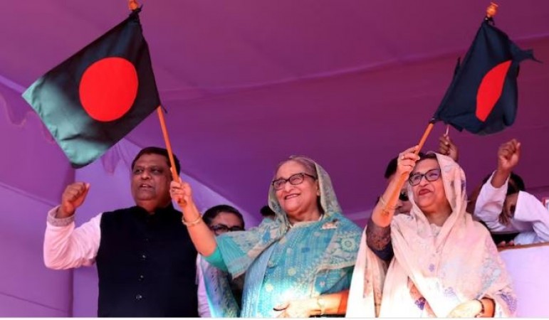 बांग्लादेश में आम चुनाव के लिए मतदान कल, लगातार चौथी बार PM बनने की कोशिश में शेख हसीना