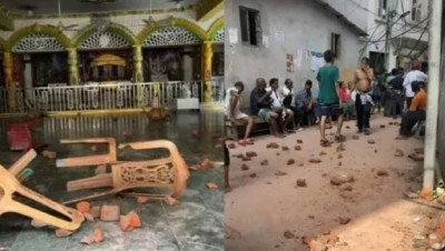 बांग्लादेश में कट्टरपंथियों ने हिन्दुओं पर फिर किया हमला, घर-मंदिर तोड़े, 60 से अधिक घायल