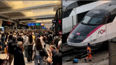 फ्रांस में कई ट्रेनों पर एक साथ हमला, 8 लाख यात्री प्रभावित, पेरिस ओलिंपिक से ठीक पहले प्रवासियों ने मचाया उत्पात !