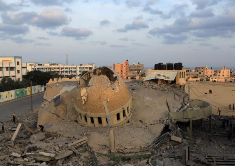 गाज़ा पट्टी में 33 मस्जिदें ध्वस्त, इजराइल का दावा- यही से ऑपरेट कर रहे थे हमास के आतंकी