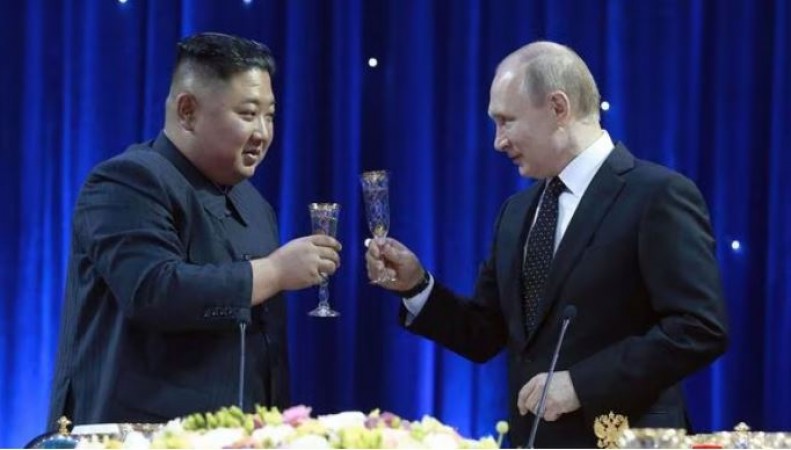 'पुतिन के सभी फैसलों को हमारा समर्थन..', रूस पहुंचे उत्तर कोरिया के सुप्रीम लीडर किम जोंग उन, दिखी गजब की दोस्ती