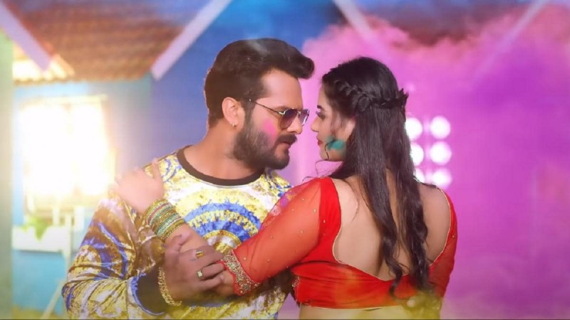 Khesari Lal Yadav's new Holi song set fire on Internet with the release, Watch here