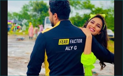 Jasmin Bhasin performs a dance with Aly Goni on 'Hero No. 1' song