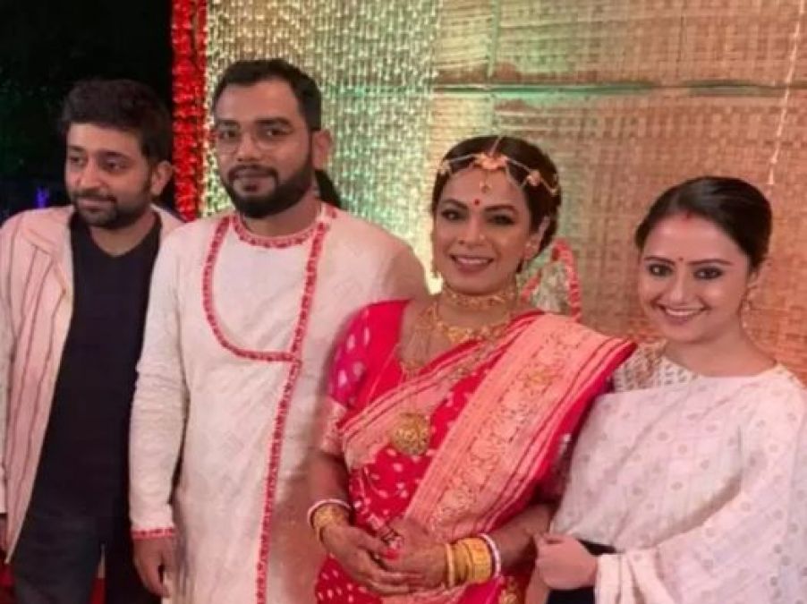 Singer Iman Chakraborty got married to music composer Nilanjan Ghosh