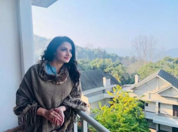 Tnusree Chakraborty is having a great time shooting in Kalimpong