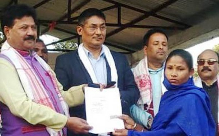 Assam tea garden workers receive financial assistance under CBDPM scheme