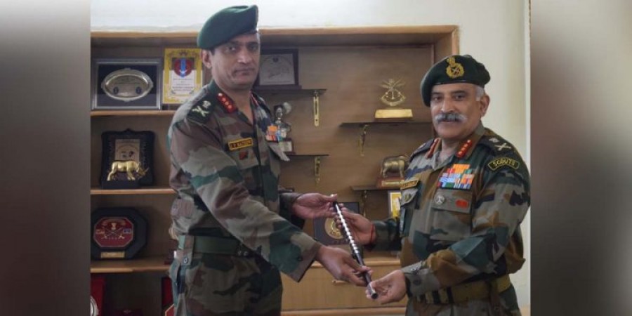 Lt Gen Johnson P Mathew takes over command of Spear Corps