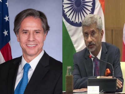 हिंद-प्रशांत क्षेत्र में विस्तारित सहयोग पर ब्लिंकेन, जयशंकर हुए सहमत