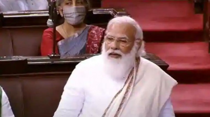 PM Modi lashes out at opposition in Lok Sabha