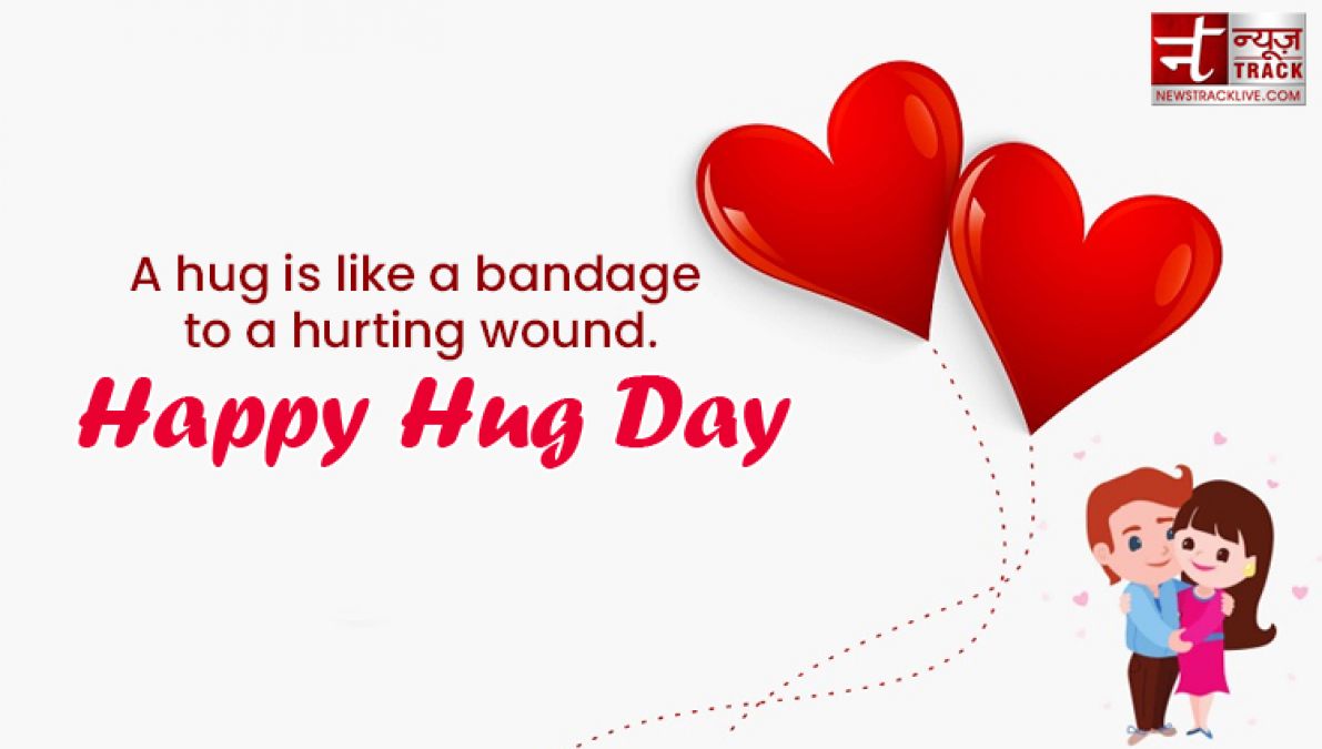 Happy Hug Day : When you hug, it felt as if the soul had lost the soul of the last birth.