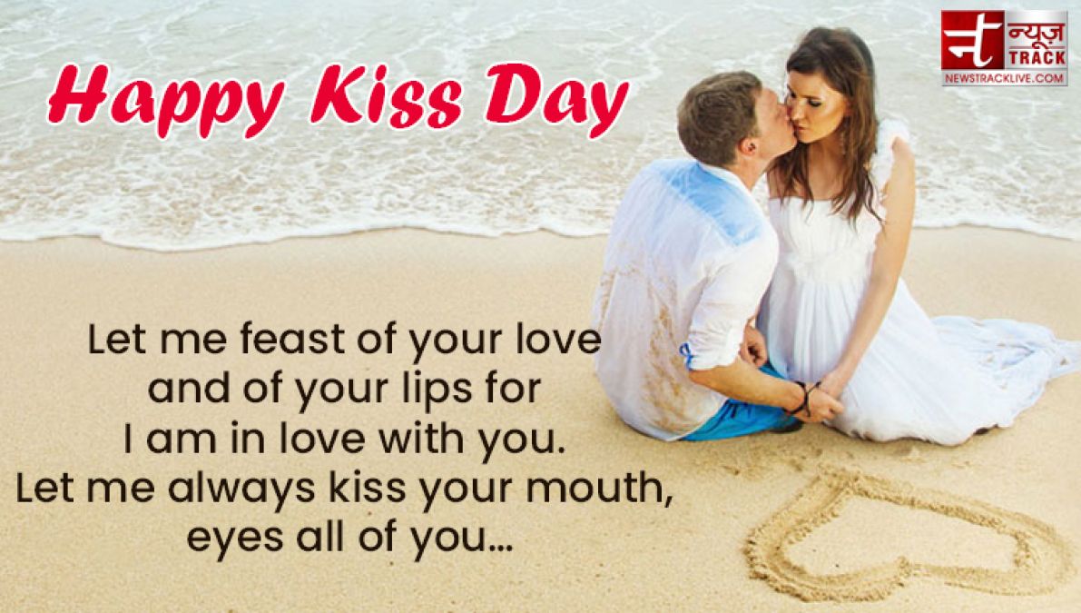 Happy Kiss Day: Send this love filled images and text to your lover and express your fillings