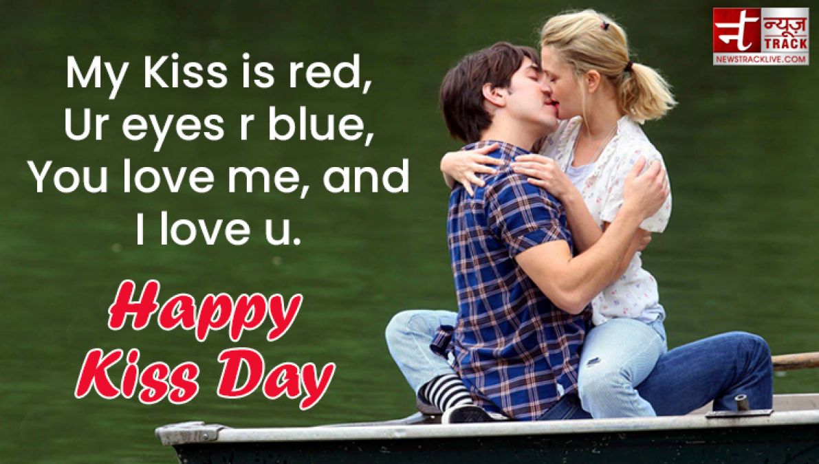 Happy Kiss Day: Send this love filled images and text to your lover and express your fillings