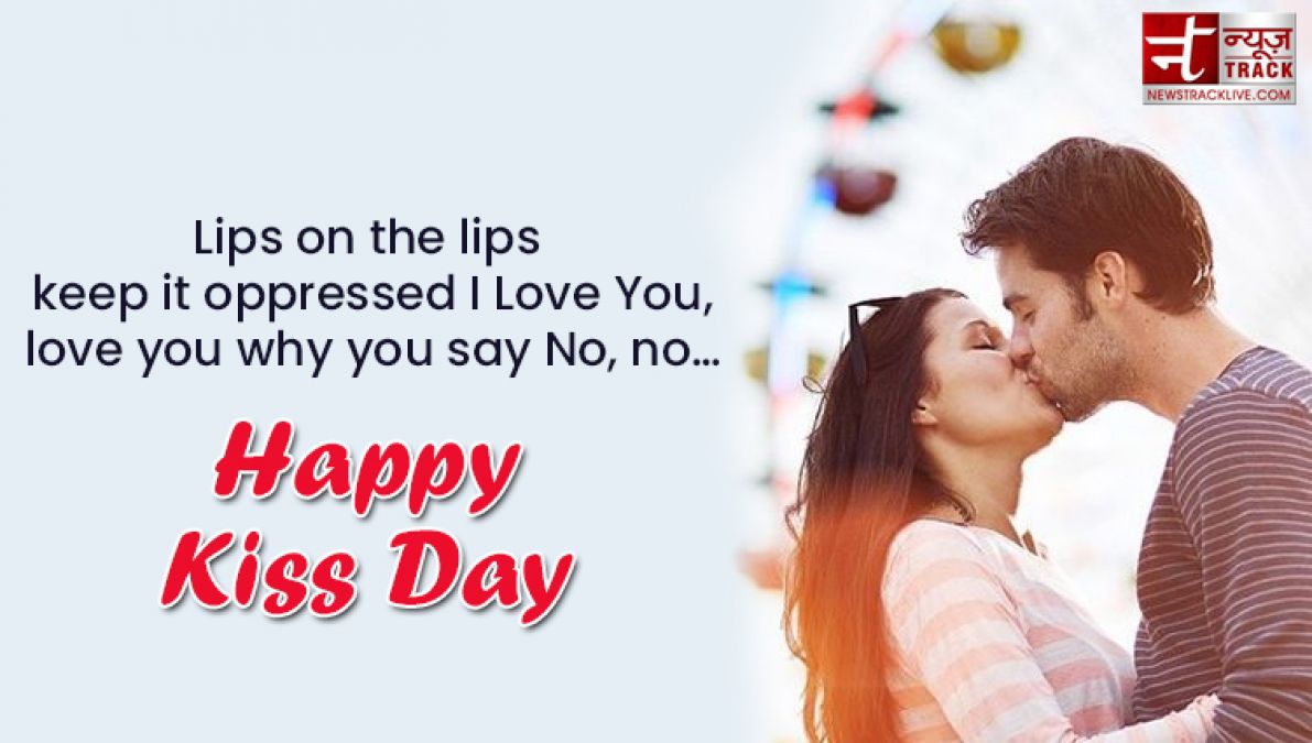 Happy Kiss Day: Send this love filled images and text to your lover and express your fillings