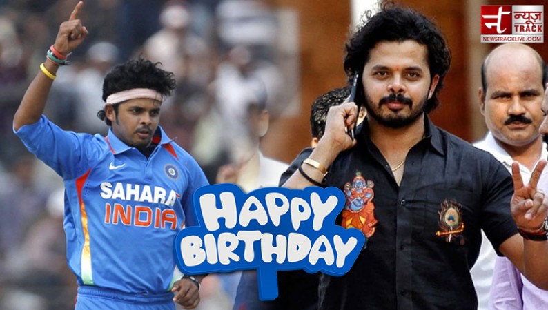 Birthday: S. Sreesanth was surrounded by many controversies