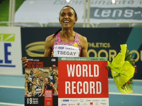 गुदाफ ने लिविन में दुनिया के इनडोर 1500 मीटर रेस का तोड़ा रिकॉर्ड