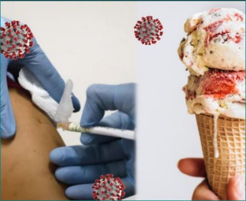 वैक्सीन लगवाने के बदले यहाँ मिल रही है फ्री आइसक्रीम
